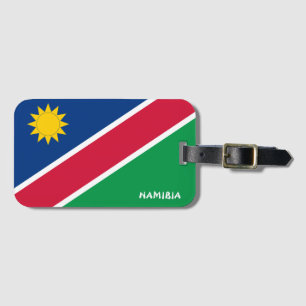 Namibia National Flag Patriotic Luggage Tag
