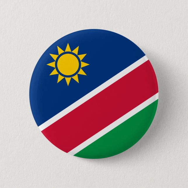 namibia pinback button (Front)