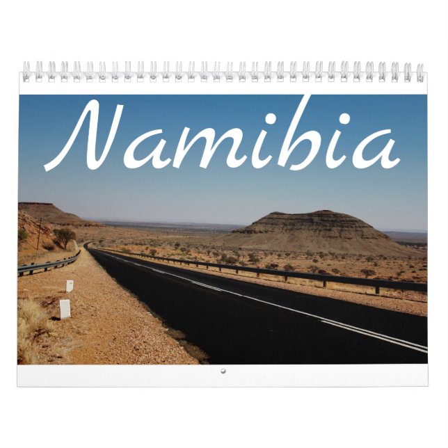 Namibia Sand Dune Landscape Nature Calendar (Cover)