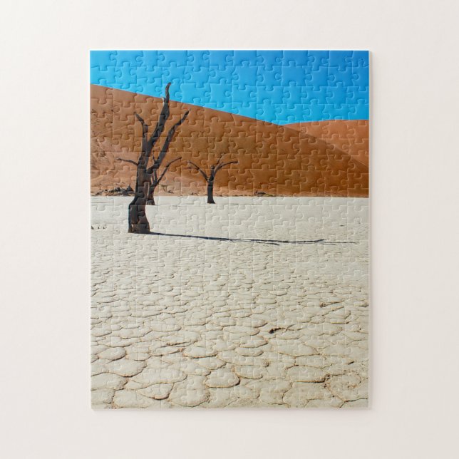 Namibia Sand Dunes Landscape Sossusvlei Jigsaw Puzzle (Vertical)