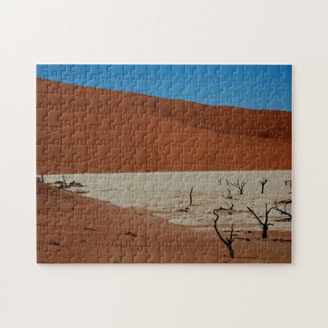 Namibia Sand Dunes Landscape Sossusvlei Jigsaw Puzzle (Horizontal)