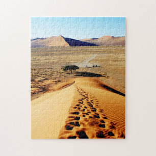 Namibia Sand Dunes Landscape Sossusvlei Jigsaw Puzzle
