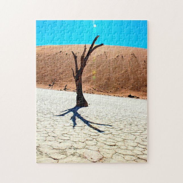 Namibia Sand Dunes Landscape Sossusvlei Jigsaw Puzzle (Vertical)