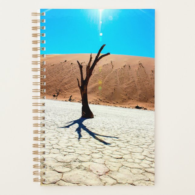 Namibia Sand Dunes Landscape Sossusvlei Planner (Front)