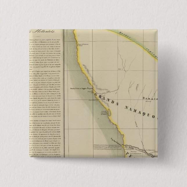 Namibia, South Africa 50 Button (Front)