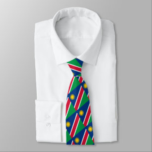Namibia Ties, fashion Namibian Flag, business Neck Tie