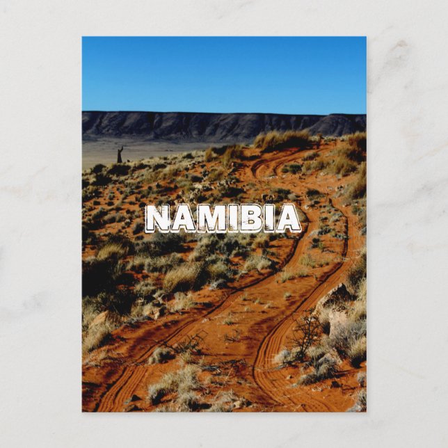 Namibia Tirool Namib Desert Landscape Nature Postcard (Front)