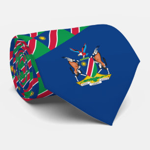 Namibian Flag & Coat of Arms, Flag of Namibia Neck Tie