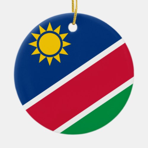 Namibian Flag Namibia Ceramic Ornament
