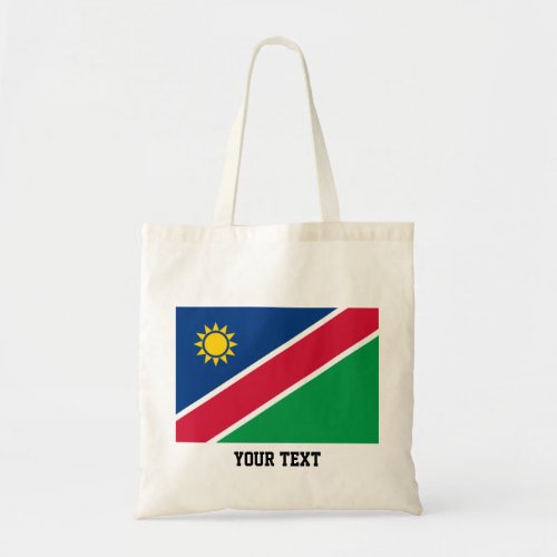 Namibian flag tote bag