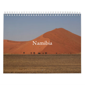 Namibian Printed Calendar