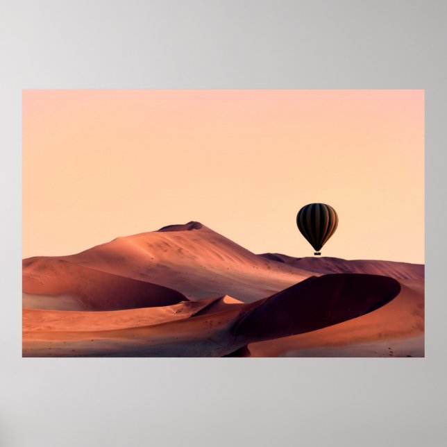 Namibia's Dunes in Namib-Naukluft National Park Poster (Front)