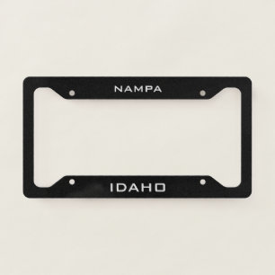 Nampa Idaho License Plate Frame