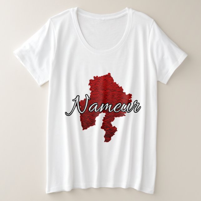 Namur Plus Size T-Shirt (Design Front)