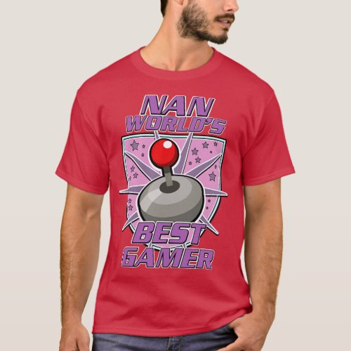 Nan Worlds best Gamer T_Shirt
