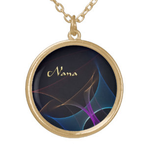 Nana Abstract Veils  Design Necklace