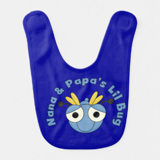 Nana and Papa's Lil Bug Bib