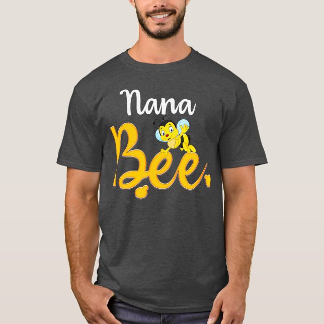 Nana Bee Matching Family First Bee Day Outfits T-Shirt (Front)