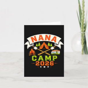 Nana camp 2026 family summer vacation camping crew card