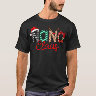 Nana Claus Christmas Santa Hat Reindeeer Family Ma T-Shirt