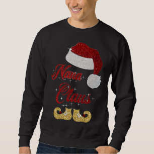 Nana Claus Matching Family Group Christmas X-mas G Sweatshirt