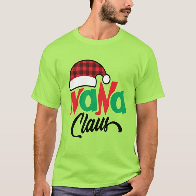 Nana Claus Shirt Christmas (Front)