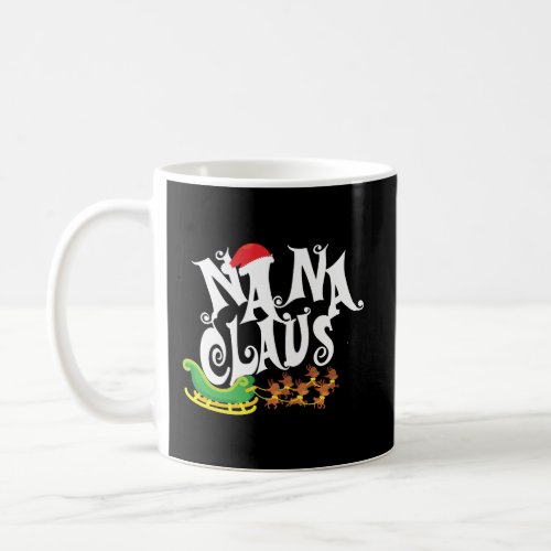 Nana Clause Grandma Christmas Gift Grandson Grandd Coffee Mug