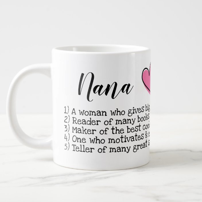 Nana description mug with picture | Zazzle.com