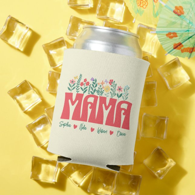NANA GRANDMA GRANDMOTHER GRANNY -Customize it Can Cooler (In Situ Summer)
