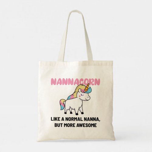 Nana Grandma Unicorn Funny  Tote Bag