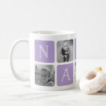 NANA Grandmother Photo Collage Mug | Violet