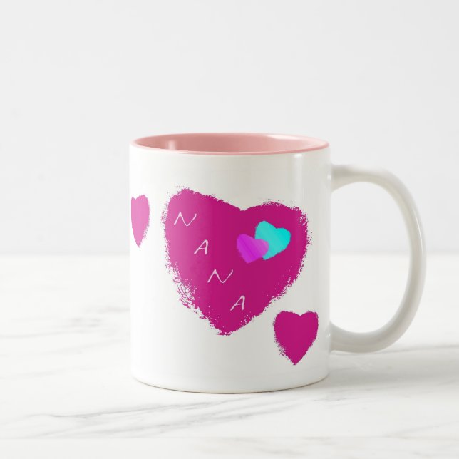 Nana Hearts Mug (Right)