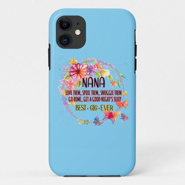 Nana Love Them Spoil Them Snuggle Them Case-Mate iPhone Case (Back)