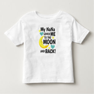 NaNa Loves Me to the Moon and Back Baby T-Shirt