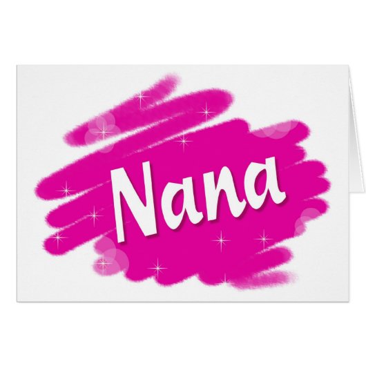 Nana Loves Pink (Front Horizontal)