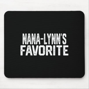 Nana-lynn’s Favorite Funny Grandparent Granhild Vi Mouse Pad
