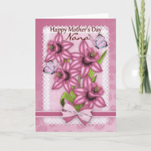 Nana, Mother's Day Card With Daffodils