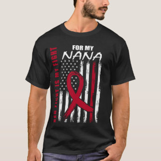 Nana Multiple Myeloma Awareness American Flag Prod T-Shirt