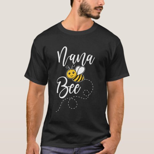 Nana Of The Bee Day Hive Family Sweet T_Shirt