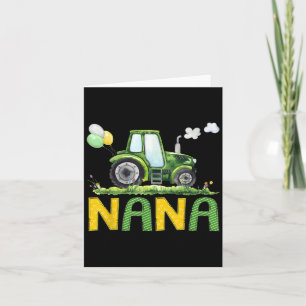 Nana Of The Birthday Boy Tractor Farm Truck Matchi Card