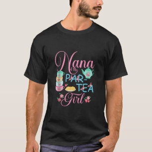 Nana of The Par Tea Girl Time to Par Tea Matching T-Shirt