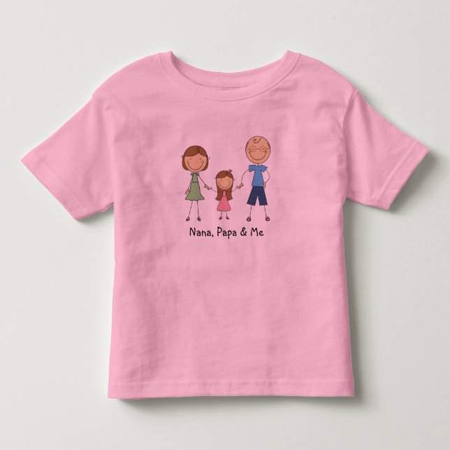Nana Papa and Me t-shirt (Front)