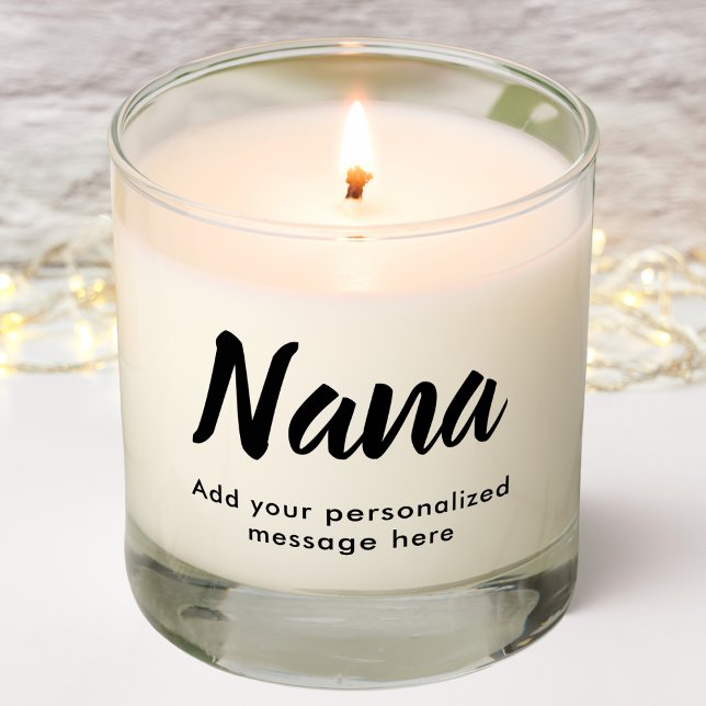 Nana | Personalized Message | Scented Candle (Creator Uploaded)