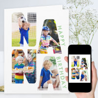 NANA Photo Letter Cutout Birthday