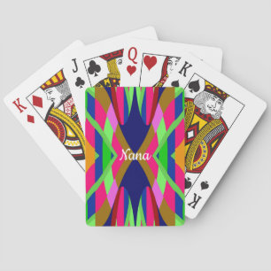Nana Playing Cards on Bright Winner Colors