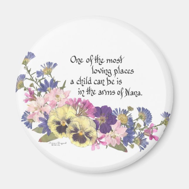 Nana saying magnet (Front)