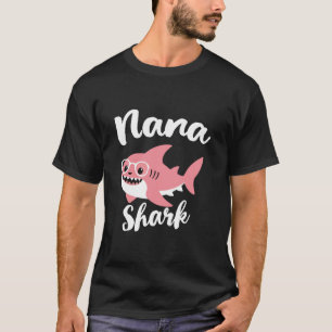 Nana Shark Mother s Day Grandma Funny T-Shirt
