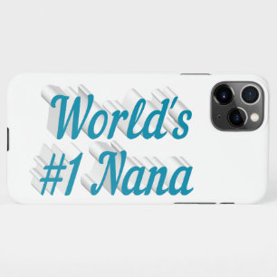 Nana sky blue text Mothers Day iPhone 11Pro Max Case