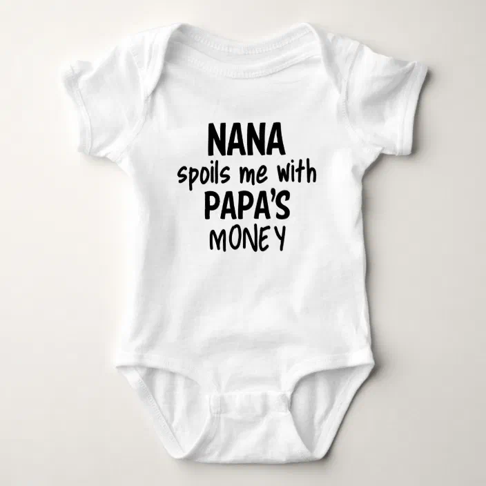 Baby Boys T Shirt What Happens at Nana's STAYS at Nanas 12-18M Navy Blue New 