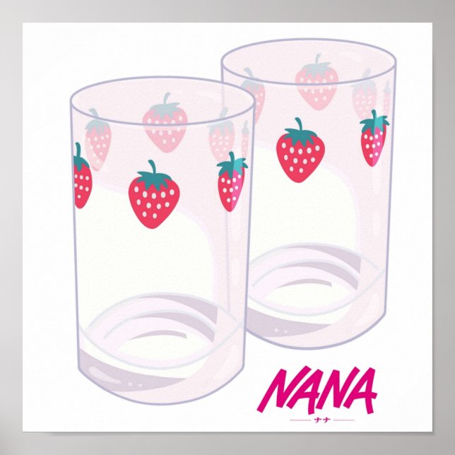 Nana  Strawberry glasses Poster (Front)